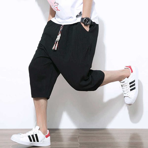 men's pants 2022 summer men loose harem pants korean style solid japanese fashion men's cropped pants streetwear z0225, Black
men's pants 2022 summer men loose harem pants korean style solid japanese fashion men's cropped pants streetwear z0225, Black