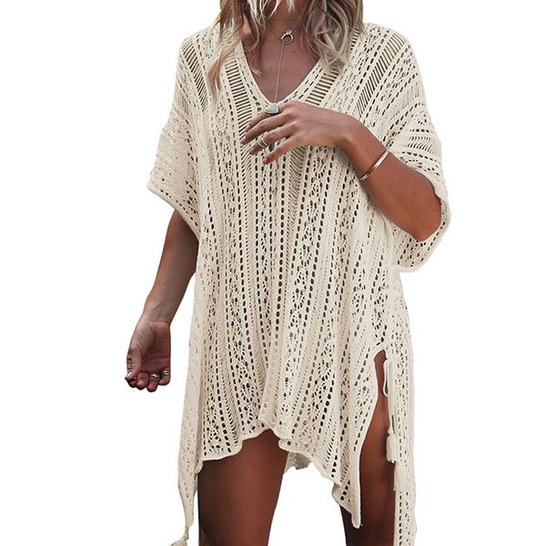 sun protection clothes female beach hook flower hollowed out smock sun protection clothing knitted swimsuit smock f289, White;black
sun protection clothes female beach hook flower hollowed out smock sun protection clothing knitted swimsuit smock f289, White;black
