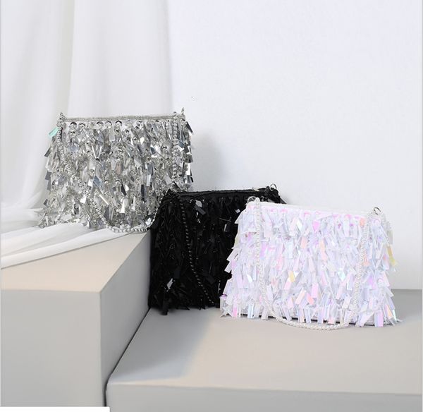 evening bags xiyuan vintage silver handmade sequined prom clutch bag dinner messenger ladies korean all-match hand clutches gift s 230225
evening bags xiyuan vintage silver handmade sequined prom clutch bag dinner messenger ladies korean all-match hand clutches gift s 230225