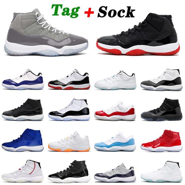 fashion jumpman 11 11s men basketball shoes high cool grey bred low wmns concord metallic silver space jam trainers sneakers 32743
fashion jumpman 11 11s men basketball shoes high cool grey bred low wmns concord metallic silver space jam trainers sneakers 32743