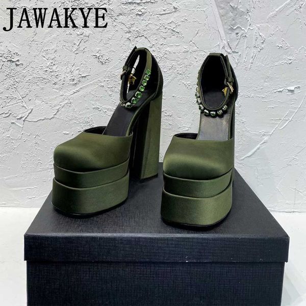 dress shoes satin women super heels square toe platform ankle strap party wedding mary jane chunky heel 230225, Black
dress shoes satin women super heels square toe platform ankle strap party wedding mary jane chunky heel 230225, Black