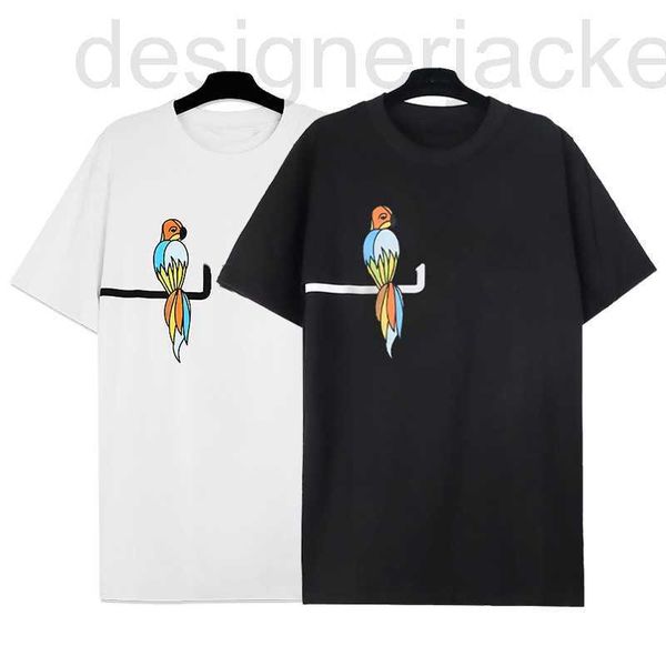 men's t-shirts designer letter parrot printing short sleevet-shirt women's loose cotton versatile couple fashion trend casual t-sh, White;black
men's t-shirts designer letter parrot printing short sleevet-shirt women's loose cotton versatile couple fashion trend casual t-sh, White;black