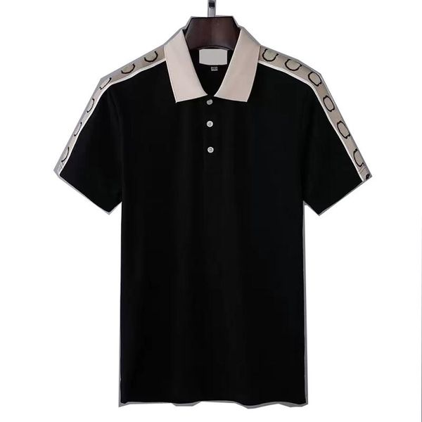 mens stylist polo shirts luxury italy men designer clothes short sleeve fashion casual man summer t shirt many colors are available size3kjv, White;black
mens stylist polo shirts luxury italy men designer clothes short sleeve fashion casual man summer t shirt many colors are available size3kjv, White;black