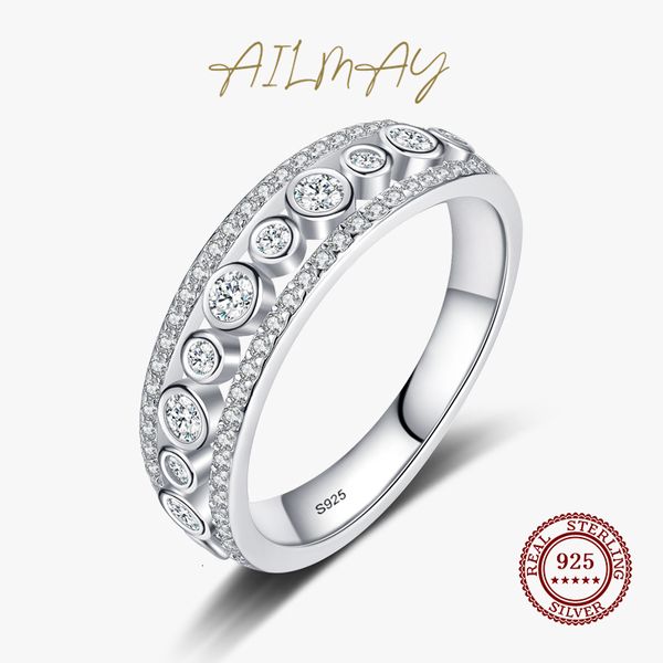 with side stones ailmay 925 sterling silver round zircon rings for women wedding engagement fine elegant female jewelry 230224
with side stones ailmay 925 sterling silver round zircon rings for women wedding engagement fine elegant female jewelry 230224