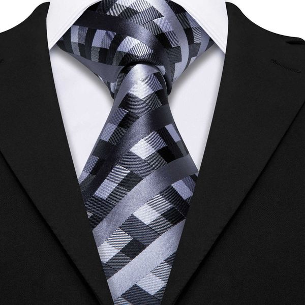 neck ties silk tie for men black white gray plaid necktie novelty tie set handkerchief cufflinks for wedding business party barry wang, Blue;purple
neck ties silk tie for men black white gray plaid necktie novelty tie set handkerchief cufflinks for wedding business party barry wang, Blue;purple