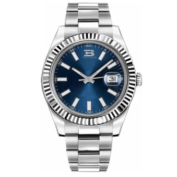 watch gray men baton 41mm blue smooth mens automatic watches mechanical sapphire montre de luxe oyster band wrsitwatch, Slivery;golden
watch gray men baton 41mm blue smooth mens automatic watches mechanical sapphire montre de luxe oyster band wrsitwatch, Slivery;golden