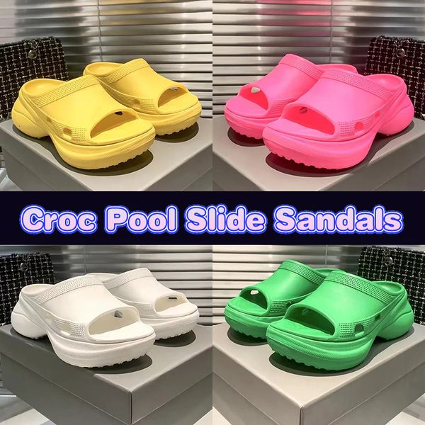 new paris slippers women shoes croc pool slide sandals green black white pink yellow fashion rubber slipon designer slipper womens beach pla
new paris slippers women shoes croc pool slide sandals green black white pink yellow fashion rubber slipon designer slipper womens beach pla