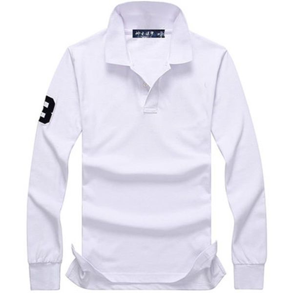 factory direct s 2020 autumn and winter new men's polo shirt long-sleeved high-quality 100% cotton men's fashion lon2401, White;black
factory direct s 2020 autumn and winter new men's polo shirt long-sleeved high-quality 100% cotton men's fashion lon2401, White;black