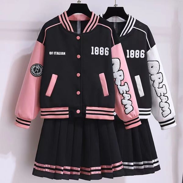 clothing sets teenage girls spring junior girl loungewear suit baseball uniform jacket coat pleated skirt 2pcs jk outfits 314 y 230225, White
clothing sets teenage girls spring junior girl loungewear suit baseball uniform jacket coat pleated skirt 2pcs jk outfits 314 y 230225, White