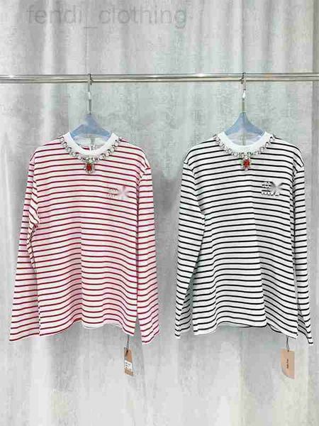 women's t-shirt designer 22 autumn and winter new rhinestone neckband decorative stripe long sleeve t-shirt loose fit lazy kvyt, White
women's t-shirt designer 22 autumn and winter new rhinestone neckband decorative stripe long sleeve t-shirt loose fit lazy kvyt, White