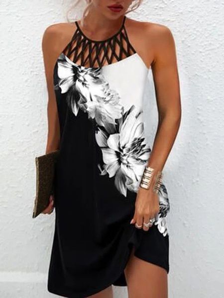 dress europe and the united states spring and summer new amazon national wind flower net with sleeveless casual dress women white flower dre, Black;gray
dress europe and the united states spring and summer new amazon national wind flower net with sleeveless casual dress women white flower dre, Black;gray