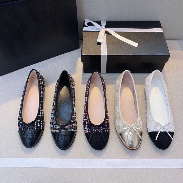 shoes xiaoxiangjia ballet spring 2023 new casual single flat heel round head shallow mouth bow color matching women's shoes, Black
shoes xiaoxiangjia ballet spring 2023 new casual single flat heel round head shallow mouth bow color matching women's shoes, Black
