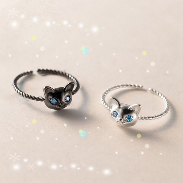 10pcs fashion cute cat finger ring open design for women young girl child gift jewelry, Silver
10pcs fashion cute cat finger ring open design for women young girl child gift jewelry, Silver