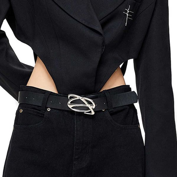 belts new y2k leather women's belt fashion geometric buckle jeans black waist belt vintage female waistband men belts accessories l2302, Black;brown
belts new y2k leather women's belt fashion geometric buckle jeans black waist belt vintage female waistband men belts accessories l2302, Black;brown