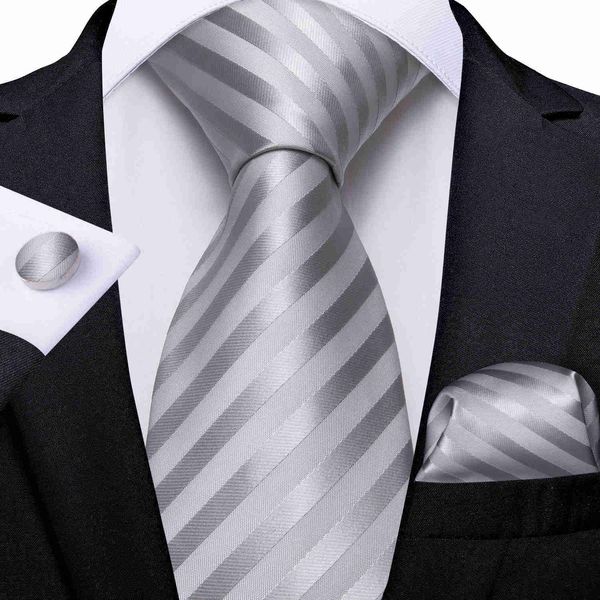 neck ties dibangu mens ties silver striped silk wedding tie for men hanky cufflinks tie set fashion designer bussiness party dropshipping, Blue;purple
neck ties dibangu mens ties silver striped silk wedding tie for men hanky cufflinks tie set fashion designer bussiness party dropshipping, Blue;purple