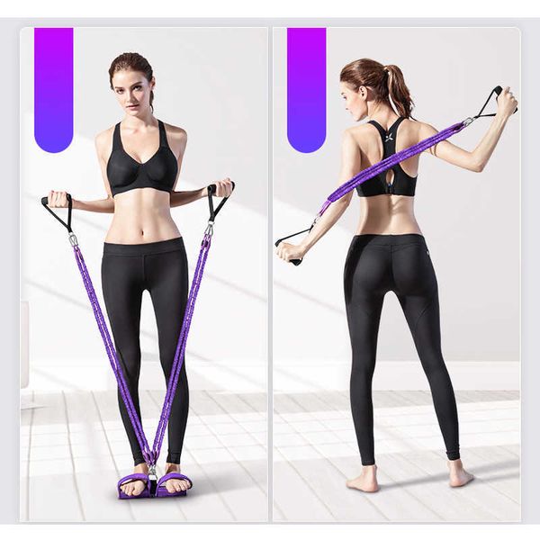 yoga stripes xywj8409 pedal pull rope situps pullup chest expander elastic rope fitness equipment home j0225
yoga stripes xywj8409 pedal pull rope situps pullup chest expander elastic rope fitness equipment home j0225