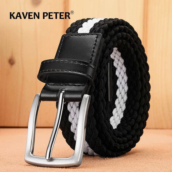 belts canvas stretch belts for men jeans military tactical strap fashion women metal pin buckle elastic woven belt without holes l230225, Black;brown
belts canvas stretch belts for men jeans military tactical strap fashion women metal pin buckle elastic woven belt without holes l230225, Black;brown