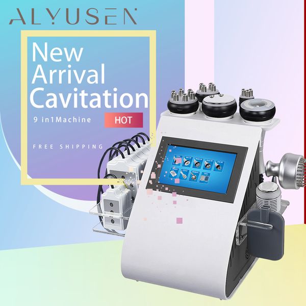 9in1 rf ultrasound 40khz cavitation vacuum lipolaser radio frequency 40k lipo liposuction for spa fat burner machine body sculpting ultrason
9in1 rf ultrasound 40khz cavitation vacuum lipolaser radio frequency 40k lipo liposuction for spa fat burner machine body sculpting ultrason