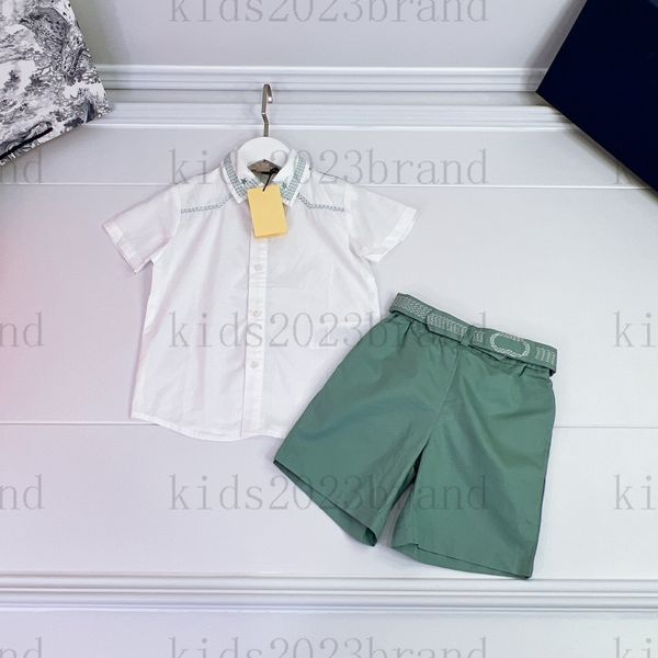 deisgner boys shirts sets 2023ss summer blouses with green shorts sets high end children white shirts polo embroidery blouse
deisgner boys shirts sets 2023ss summer blouses with green shorts sets high end children white shirts polo embroidery blouse