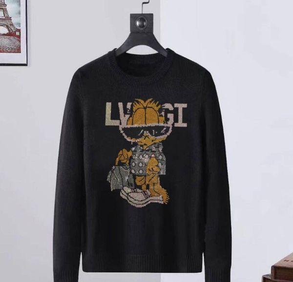 men's sweater quality casual loose diamond rhinestones black s-3xl, White;black
men's sweater quality casual loose diamond rhinestones black s-3xl, White;black