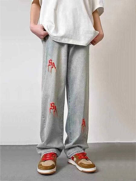 men's jeans embroidery style y2k men's jeans straight spoken fashion casual long pants hip hop boyfriend wind jeans street clothin, Blue
men's jeans embroidery style y2k men's jeans straight spoken fashion casual long pants hip hop boyfriend wind jeans street clothin, Blue