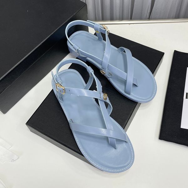 womens sandals leather flip-flops round head vintage pearl hardware buckle slipper slides classic designer women beach shoes thick heels sim, Black
womens sandals leather flip-flops round head vintage pearl hardware buckle slipper slides classic designer women beach shoes thick heels sim, Black