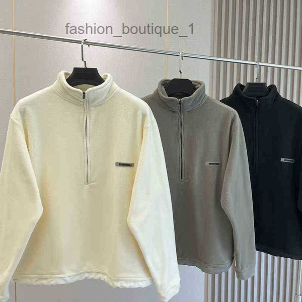 designer mens fashion hoodies sweatshirts ess hooded god fear double line fog high street loose fleece half zip hoodie99hvj, Black
designer mens fashion hoodies sweatshirts ess hooded god fear double line fog high street loose fleece half zip hoodie99hvj, Black