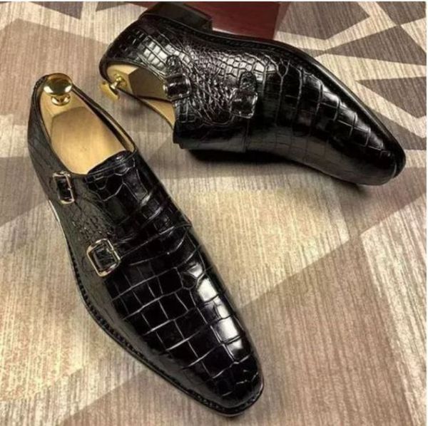 dress shoes buckle business mens pattern embossed casual pointed youth fashion zapatos hombre 230224, Black
dress shoes buckle business mens pattern embossed casual pointed youth fashion zapatos hombre 230224, Black