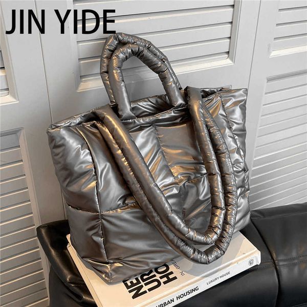 totes jin yide winter padded large tote shoulder bags for women 2023 luxury designer down cotton shopper ladies purses and handbags y2302
totes jin yide winter padded large tote shoulder bags for women 2023 luxury designer down cotton shopper ladies purses and handbags y2302