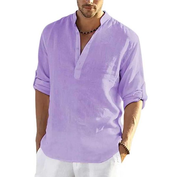 2022 shopify men's spring and autumn cotton linen shirt stand collar buried man witd, White;black
2022 shopify men's spring and autumn cotton linen shirt stand collar buried man witd, White;black