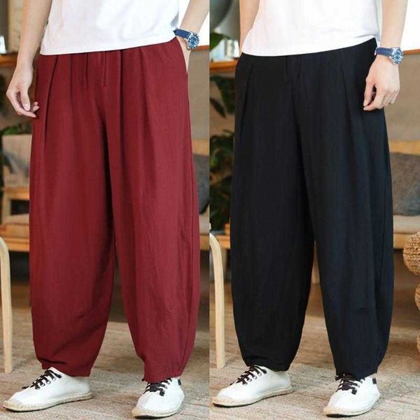men's pants fashion summer casual pants for mens cotton linen loose trousers trendy large size bloomers male home tai chi wide leg pant, Black
men's pants fashion summer casual pants for mens cotton linen loose trousers trendy large size bloomers male home tai chi wide leg pant, Black