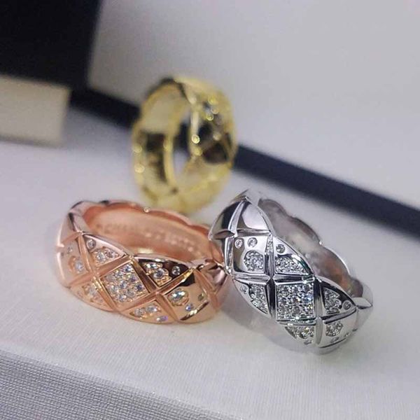 designer ring women couple rings men fashion neutral diamond ewelry accessories first choice for gatherings, Silver
designer ring women couple rings men fashion neutral diamond ewelry accessories first choice for gatherings, Silver