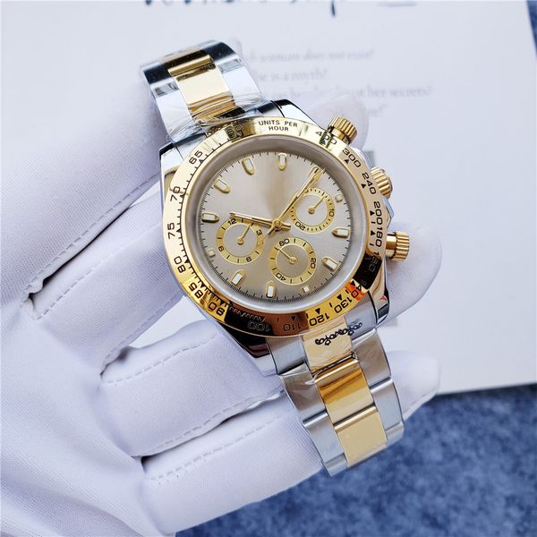 mens automatic luxury mechanical watches sapphire glass 40mm stainless steel solid clasp montre de luxe super luminous waterproof movement w, Slivery;golden
mens automatic luxury mechanical watches sapphire glass 40mm stainless steel solid clasp montre de luxe super luminous waterproof movement w, Slivery;golden