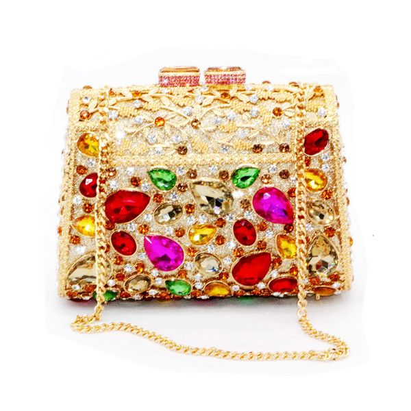 evening bags est gold shape saddle women crystal clutch bag fashion novelty designer barrel case metal shoulder handbag 230224
evening bags est gold shape saddle women crystal clutch bag fashion novelty designer barrel case metal shoulder handbag 230224