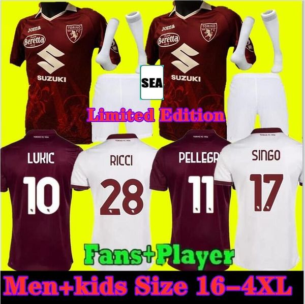 size 16-4xl 22 23 torino fc limited edition soccer jerseys 2022 2023 zaza ricci zima t. sanabria lukic pellegri singo seck home away 3rd foo, Black;yellow
size 16-4xl 22 23 torino fc limited edition soccer jerseys 2022 2023 zaza ricci zima t. sanabria lukic pellegri singo seck home away 3rd foo, Black;yellow