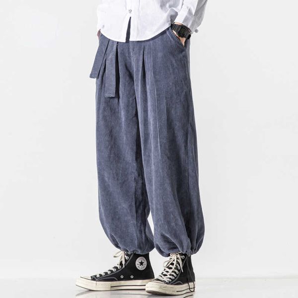 men's pants japanese corduroy belt plus size casual pants chinese loose bloomers 2022 fashion harajuku trousers men's loose joggin, Black
men's pants japanese corduroy belt plus size casual pants chinese loose bloomers 2022 fashion harajuku trousers men's loose joggin, Black