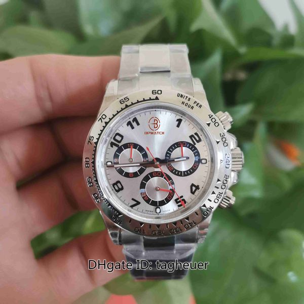 bp factory mens watch 40mm cosmograph 116509-78599 white dial chronograph watches stainless steel cal.7750 4130 movement mechanical automati, Slivery;brown
bp factory mens watch 40mm cosmograph 116509-78599 white dial chronograph watches stainless steel cal.7750 4130 movement mechanical automati, Slivery;brown