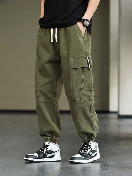 men's pants 2023 new men's joggers baggy cargo pants streetwear multipockets casual sweatpants male cotton harem trousers plus siz, Black
men's pants 2023 new men's joggers baggy cargo pants streetwear multipockets casual sweatpants male cotton harem trousers plus siz, Black