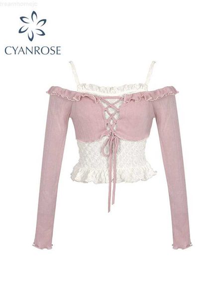 korean style pink off shoulder women casual y2k vintage t-shirt streetwear long sleeve crop 2-piece 2022 autumn 0225, White
korean style pink off shoulder women casual y2k vintage t-shirt streetwear long sleeve crop 2-piece 2022 autumn 0225, White