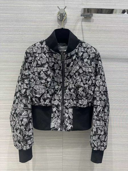 women's jackets 2023 new spring summer stand collar long sleeve designer coats brand same style outerwear 0225-22, Black;brown
women's jackets 2023 new spring summer stand collar long sleeve designer coats brand same style outerwear 0225-22, Black;brown