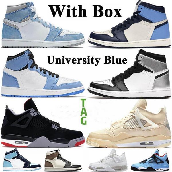 with box jumpman 1 1s mens basketball shoes university blue hyper royal obsidian unc 4 4s sail bred white oreo women sneakers trai202z
with box jumpman 1 1s mens basketball shoes university blue hyper royal obsidian unc 4 4s sail bred white oreo women sneakers trai202z