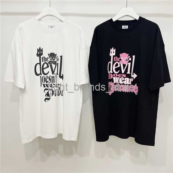 men's t shirts good quality the devil does wear vetements fashion t shirt men 1 women t shirt limited edition tee vtm short sleeve0225v, White;black
men's t shirts good quality the devil does wear vetements fashion t shirt men 1 women t shirt limited edition tee vtm short sleeve0225v, White;black