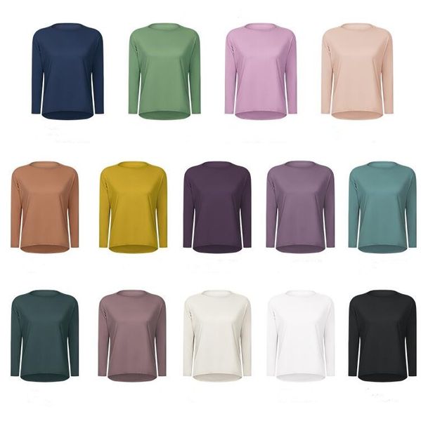 yoga clothes female sports fitness t-shirts double-sided nude feeling shirt soft breathable casual loose tees long-sleeved blouse tanks sea, Blue
yoga clothes female sports fitness t-shirts double-sided nude feeling shirt soft breathable casual loose tees long-sleeved blouse tanks sea, Blue