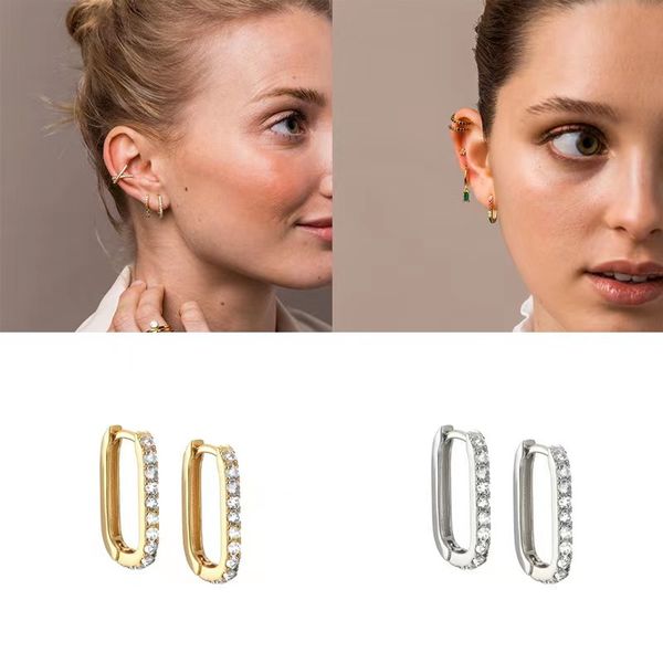 2023 newhoop & huggie earrings are fashionable, light, luxurious, and high-grade. ins inlaid with zircon geometric earrings are french, exqu, Golden;silver
2023 newhoop & huggie earrings are fashionable, light, luxurious, and high-grade. ins inlaid with zircon geometric earrings are french, exqu, Golden;silver