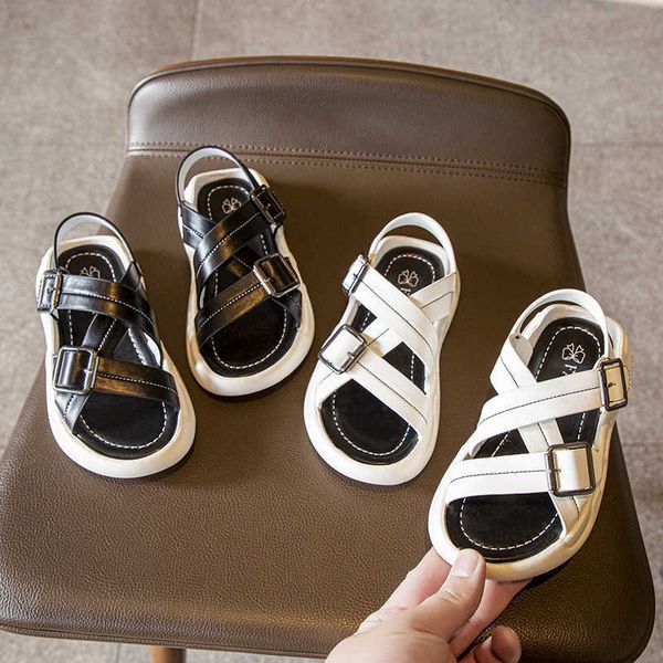 sandals children 2022 summer new opentoe boys beach shoes korean style casual girls kids fashion sandals solid black for student z0225, Black;red
sandals children 2022 summer new opentoe boys beach shoes korean style casual girls kids fashion sandals solid black for student z0225, Black;red