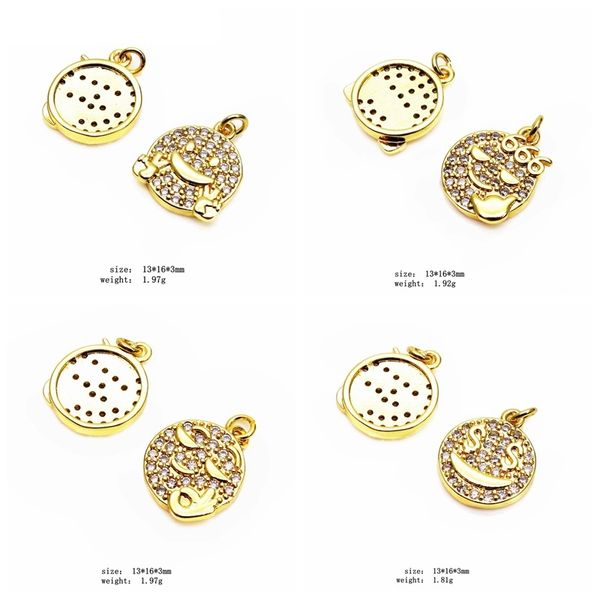 lovely smiling face small pendant funny expressions charms micro zircon gold plated pendant diy bracelet necklace accessorie, Silver
lovely smiling face small pendant funny expressions charms micro zircon gold plated pendant diy bracelet necklace accessorie, Silver