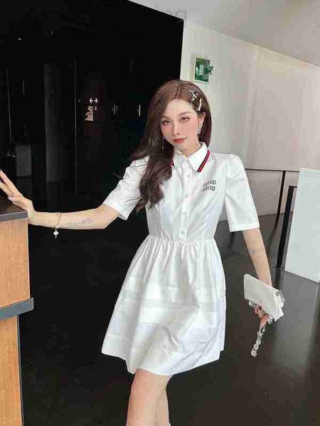 work dresses designer 22 spring summer new pure color simple french waist shirt dress with zipper at the side fashionable and ai58, White;black
work dresses designer 22 spring summer new pure color simple french waist shirt dress with zipper at the side fashionable and ai58, White;black