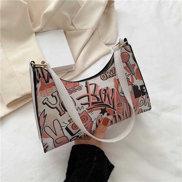 totes fashion graffiti bag for women 2023 new summer wild trend shoulder s female leisure campus small handbag y2302
totes fashion graffiti bag for women 2023 new summer wild trend shoulder s female leisure campus small handbag y2302