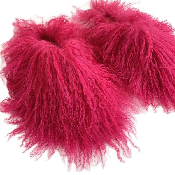 slippers 2023 summer autumn fashion long hair mongolia sheep slides women real fur female 230224, Black
slippers 2023 summer autumn fashion long hair mongolia sheep slides women real fur female 230224, Black