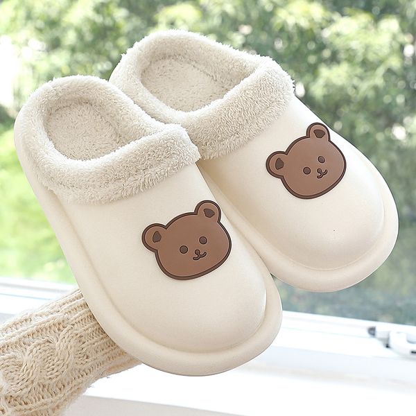 slippers waterproof winter women men eva non-slip slippers warm female plush home outdoors cartoon cotton slippers slip on ladies shoes 2302, Black
slippers waterproof winter women men eva non-slip slippers warm female plush home outdoors cartoon cotton slippers slip on ladies shoes 2302, Black